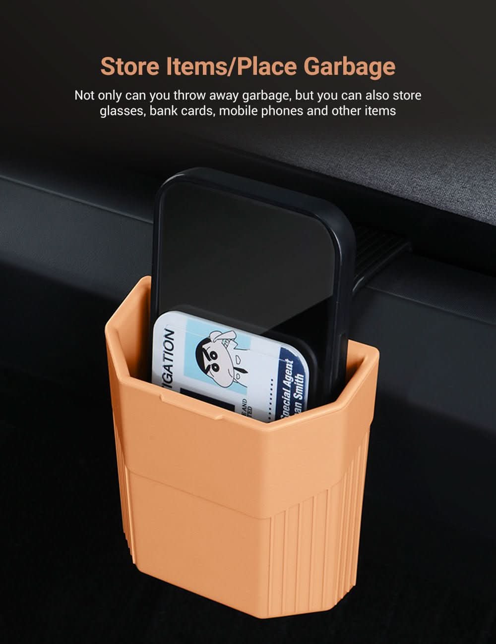 Central Screen/Seat/Dash Trash Can for Model 3 Highland / Model Y Juniper