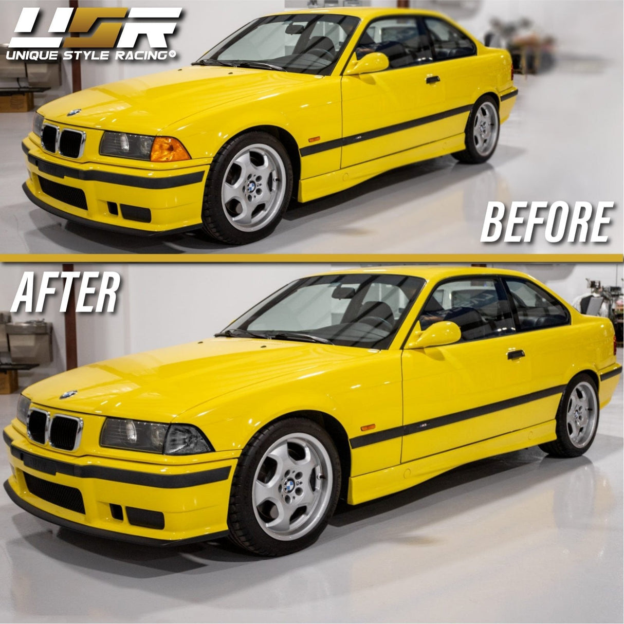 1992-1999 BMW E36 2D/Cabrio Darker Smoke Corner Lights