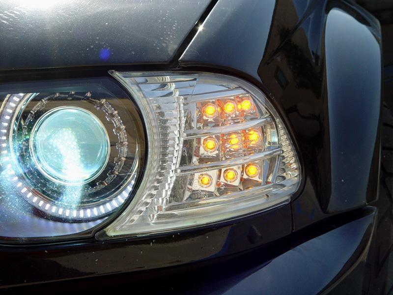 1999-2001 BMW E46 Crystal Smoke White LED Corner Lights