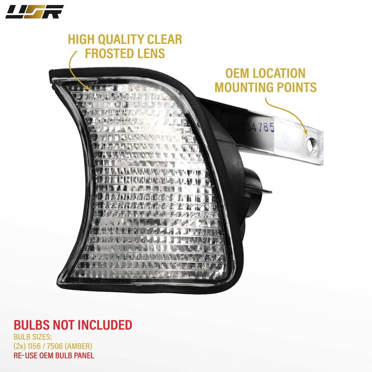 1989-1996 Bmw E34 Clear Corner Lights