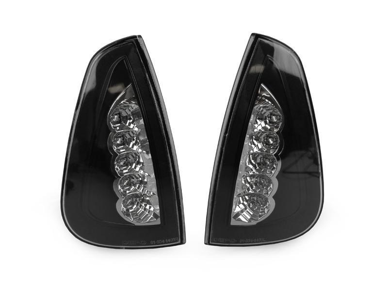 2006-2010 Dodge Charger Black Smoke Corner Light - White Led