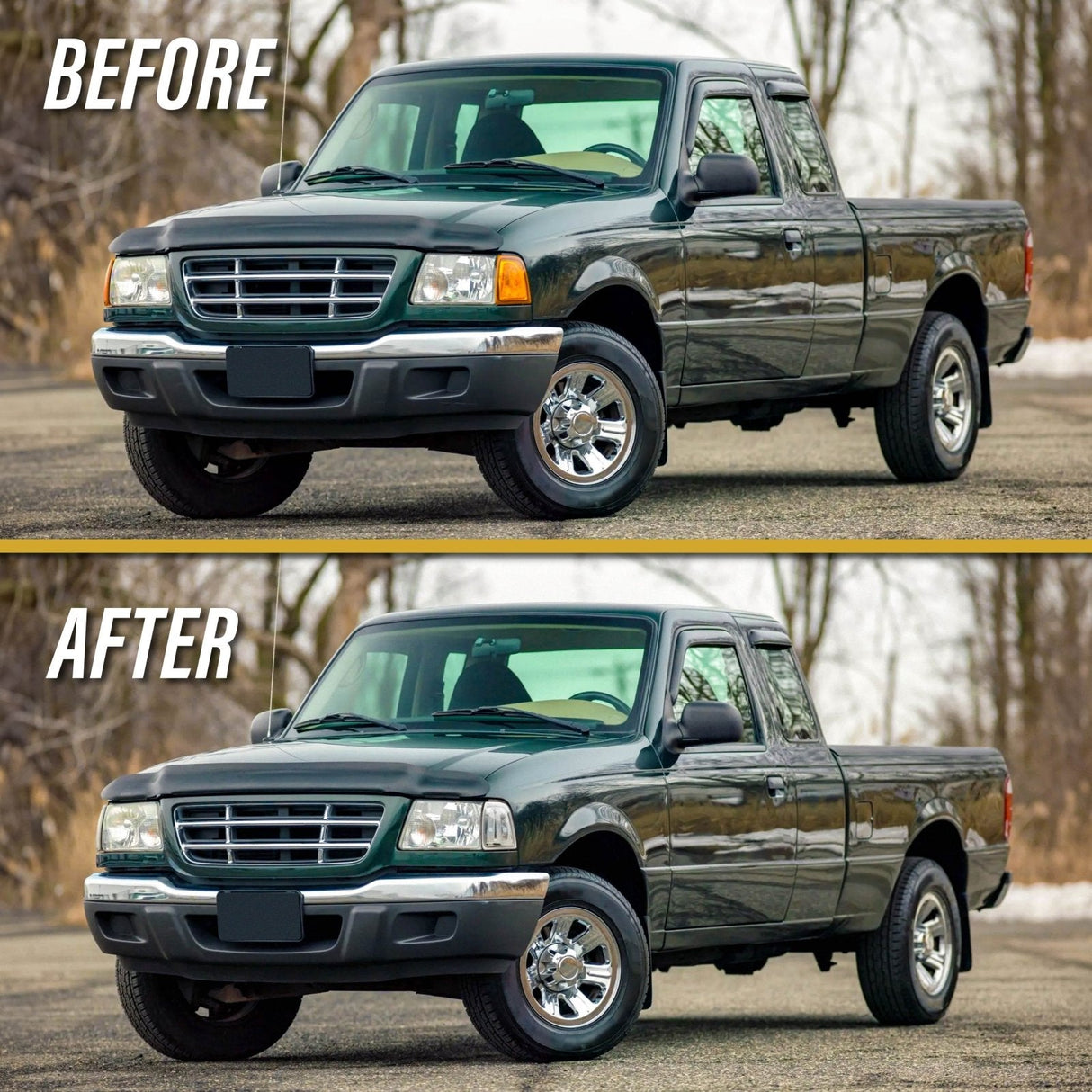 2001-2006 Ford Ranger Clear Corner Lights