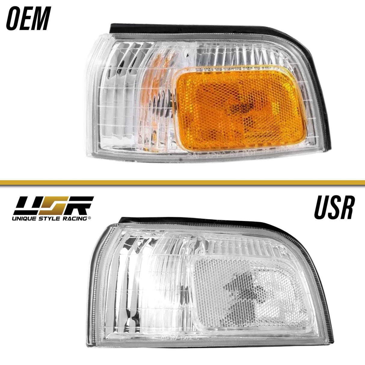 1990-1991 Honda Accord Amber Corner Lights