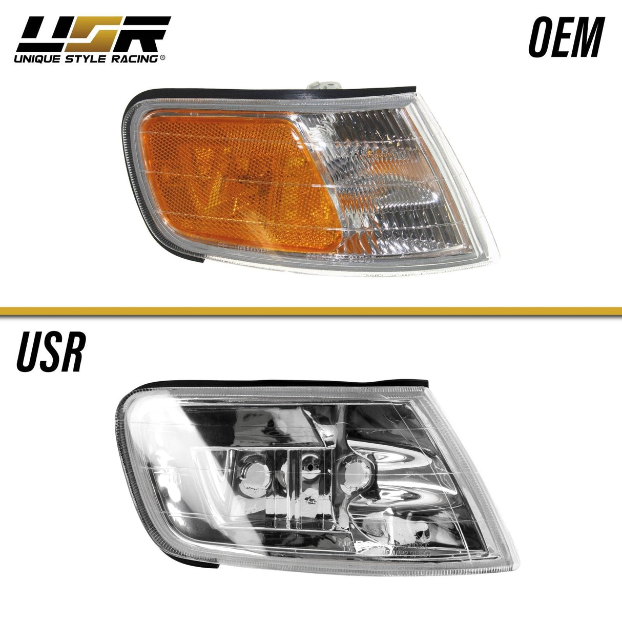 1994-1997 Honda Accord Euro Look Depo Smoke Corner Lights
