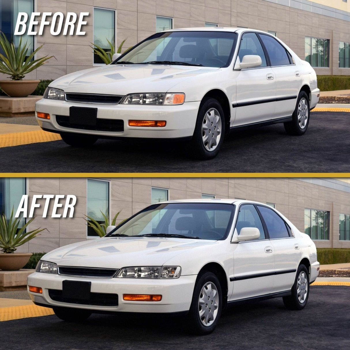 1994-1997 Honda Accord Euro Look Depo Smoke Corner Lights