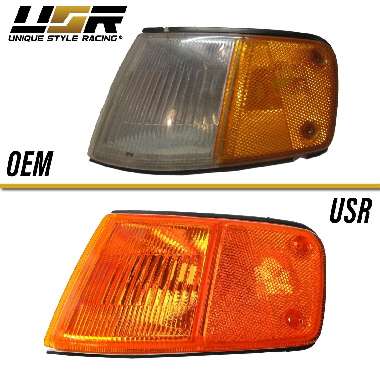1988-1989 Honda CRX USDM Amber Corner Lights