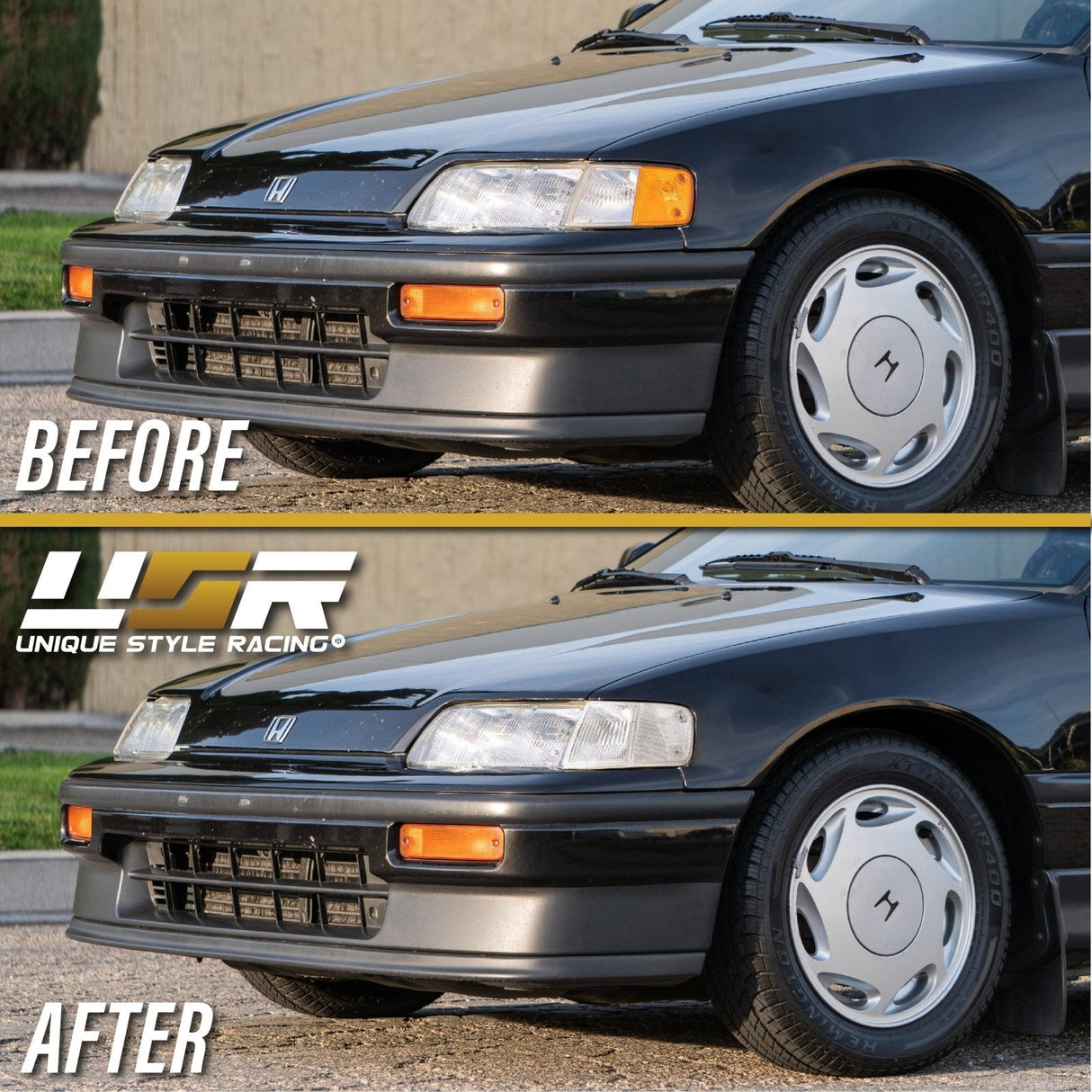 1988-1989 Honda CRX USDM Amber Corner Lights