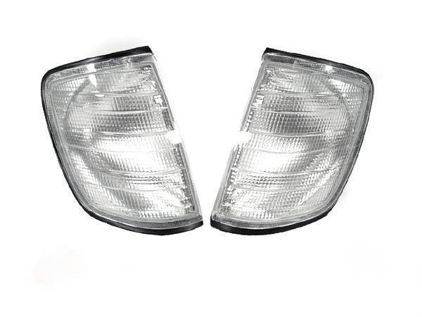 1985-1995 Mercedes W124 Clear Corner Lights