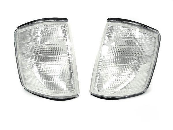 11.761986-1993 Mercedes W201 190e/190d Clear Corner Lights Set