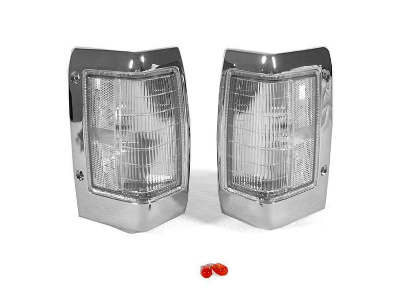 88-89 Nissan Pickup Truck / 87-95 Pathfinder Clear Corner Lights
