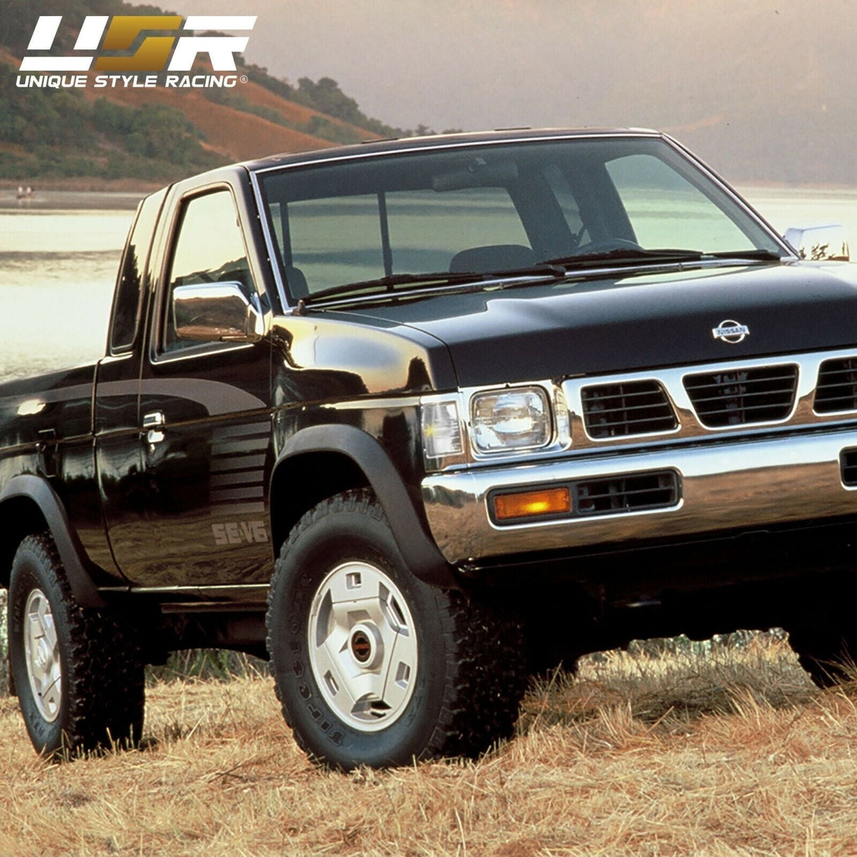 1990-1997 Nissan Pickup Truck Clear Corner Lights