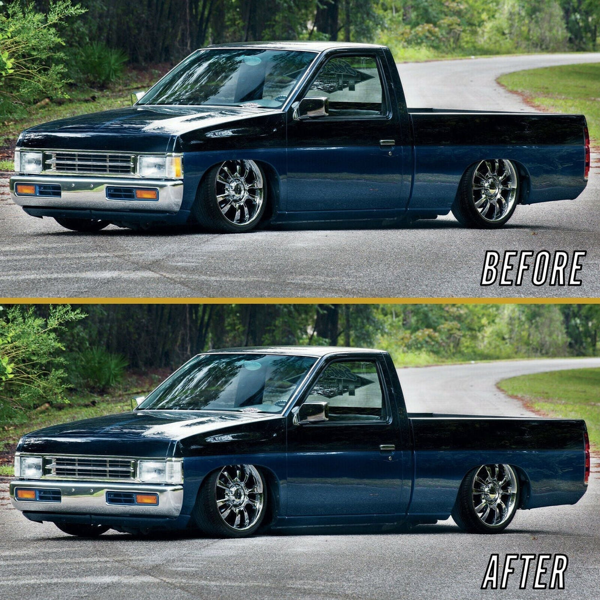 1990-1997 Nissan Pickup Truck Clear Corner Lights