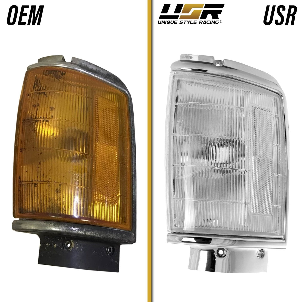 84-89 Toyota 4Runner / 84-86 Pickup Clear Corner Lights