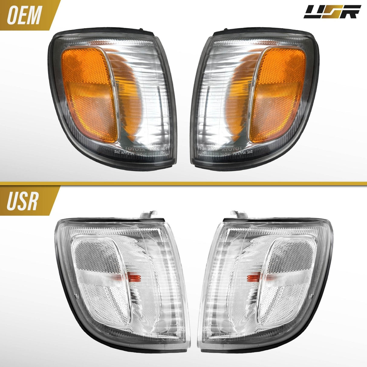 1999-2002 Toyota 4Runner Amber Corner Lights