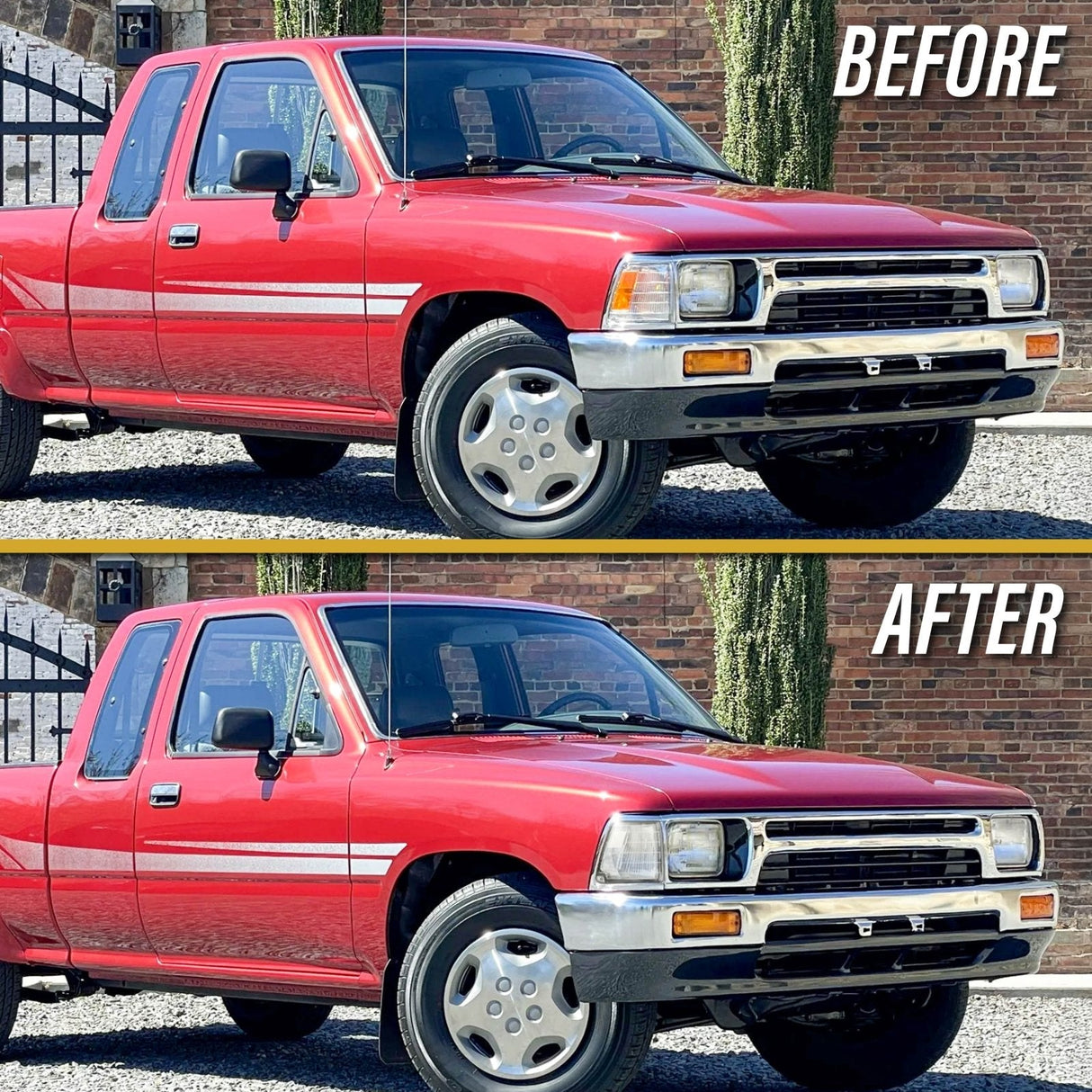 1992-1995 Toyota Pickup 2WD Clear Corner Lights