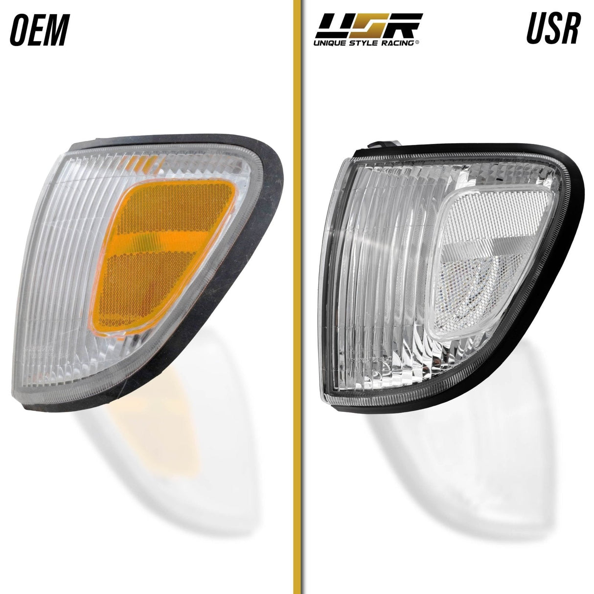 1998-2000 Toyota Tacoma Clear Corner Lights