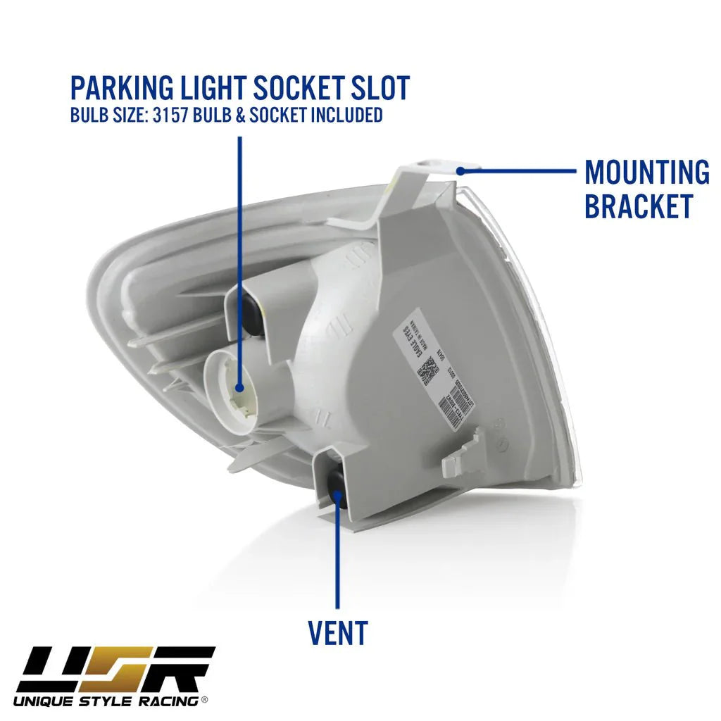 2005-2006 Toyota Tundra Regular & Access Cab Clear Corner Lights