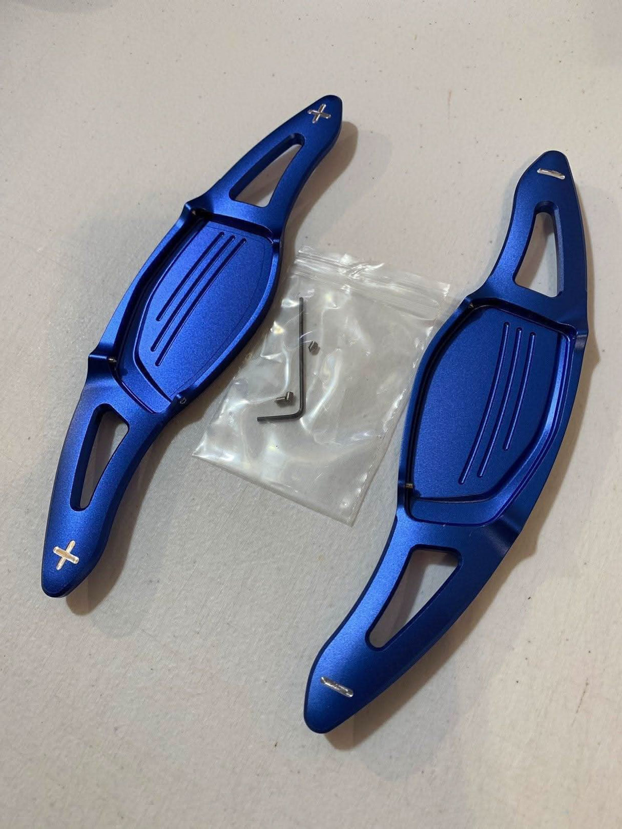 CNC Audi DSG Shifter Paddle Extensions - 17 R8 V10+ RS3 TTRS RS5