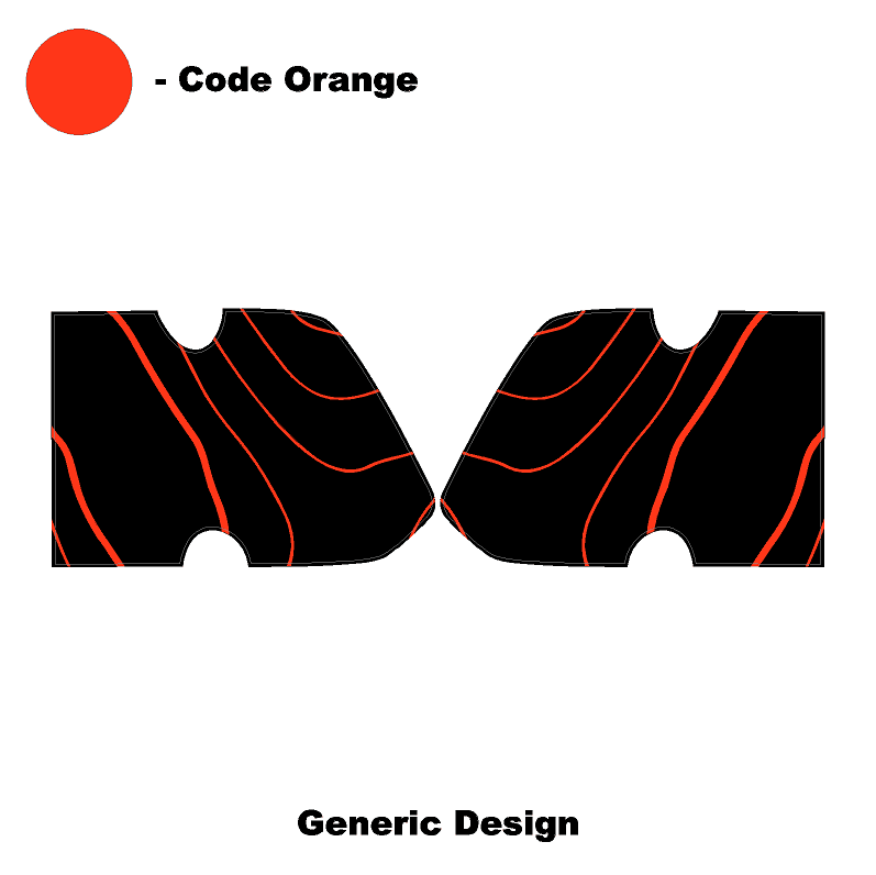 Interior Door Cup Protector Kit - 2021+ Bronco