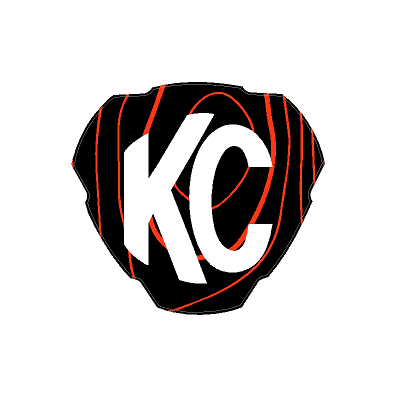 KC HiLITES Flex Era 3 Cover Topo Overlays - Universal