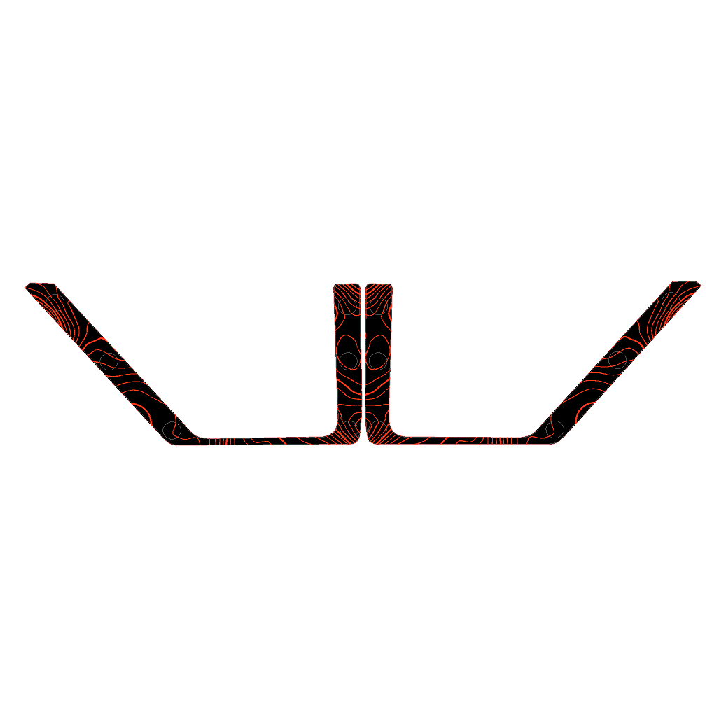 Topo Front Door Net Trim Overlay Kit (Printed Series) - 2021+ Bronco