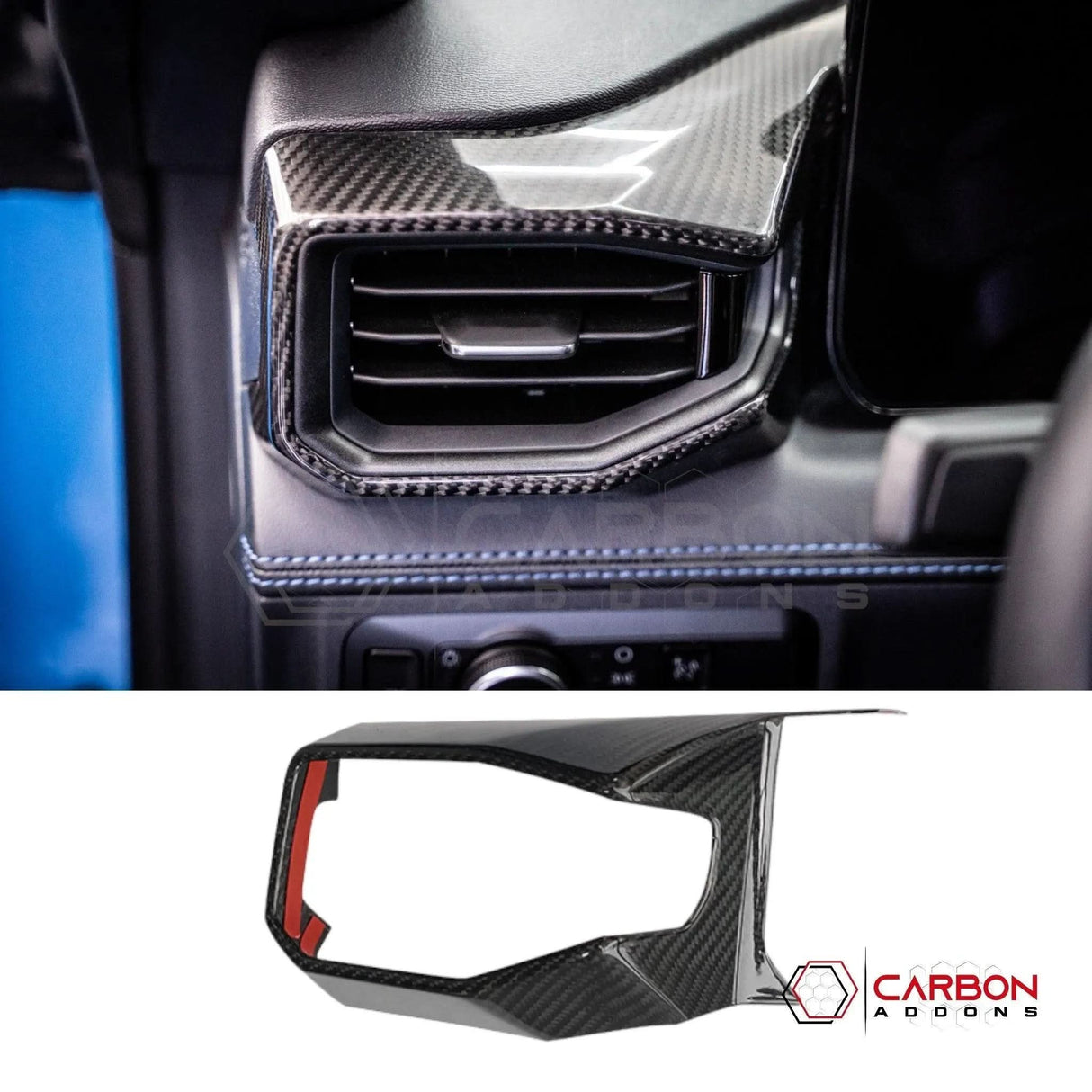 2024+ S650 Mustang Hard Carbon Fiber Driver Side Dashboard Trim Cover