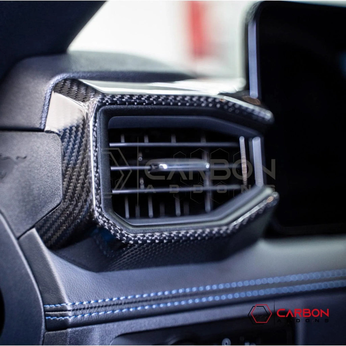 2024+ S650 Mustang Hard Carbon Fiber Driver Side Dashboard Trim Cover