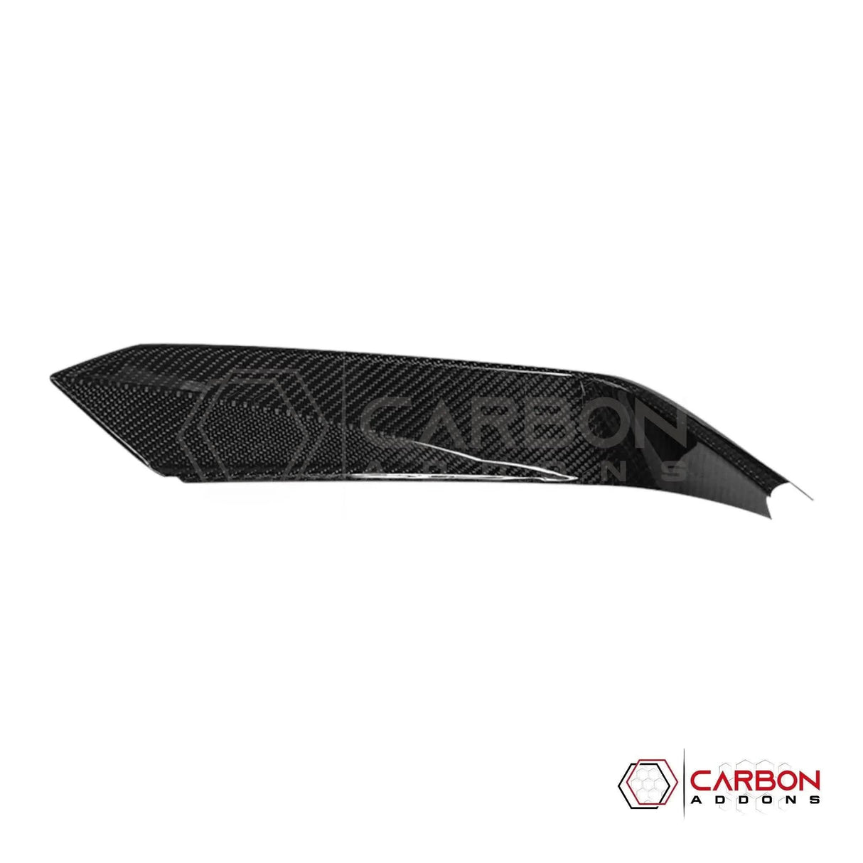 2024+ S650 Mustang EcoBoost Real Carbon Fiber Bumper Grill Trim Covers