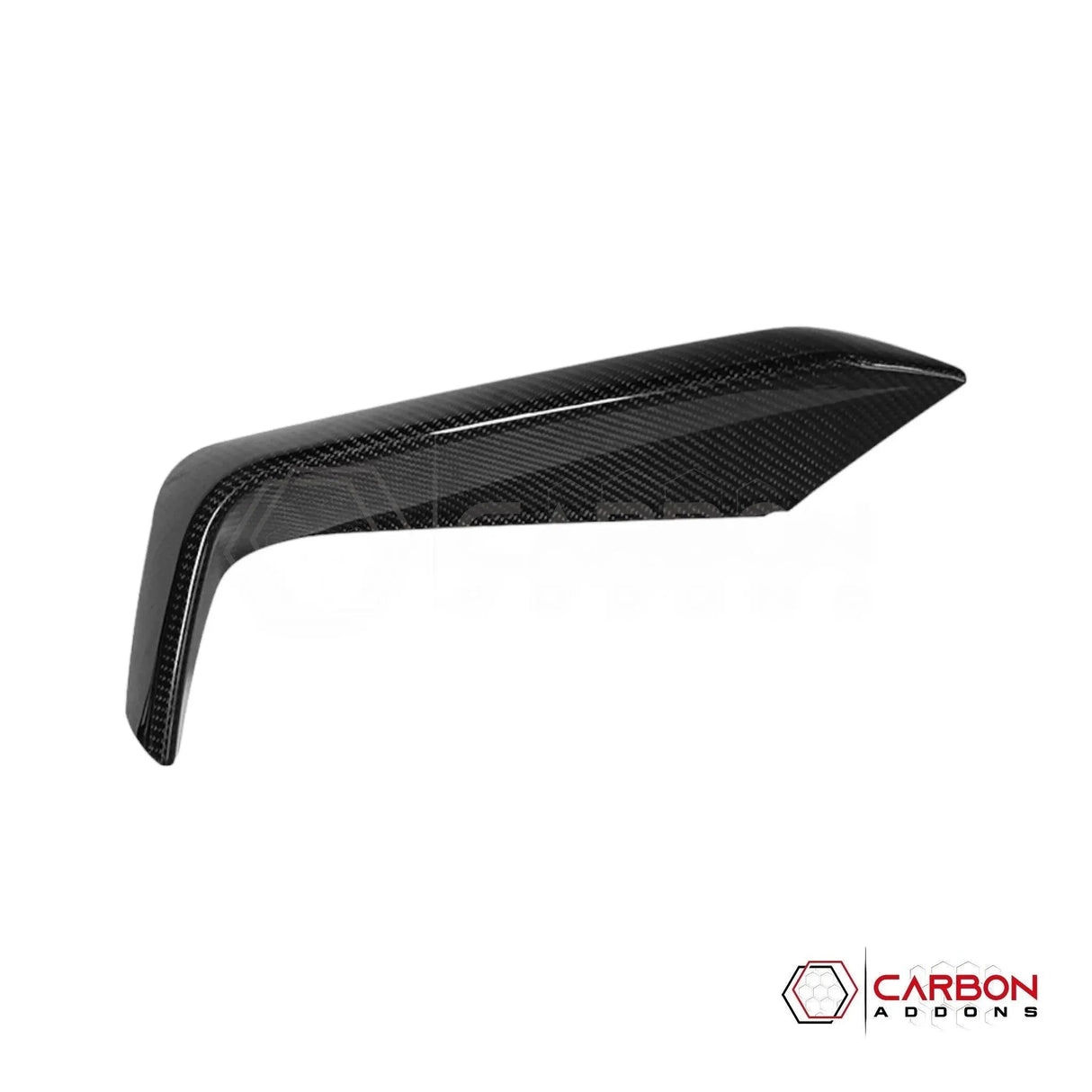 2024+ S650 Mustang EcoBoost Real Carbon Fiber Bumper Grill Trim Covers