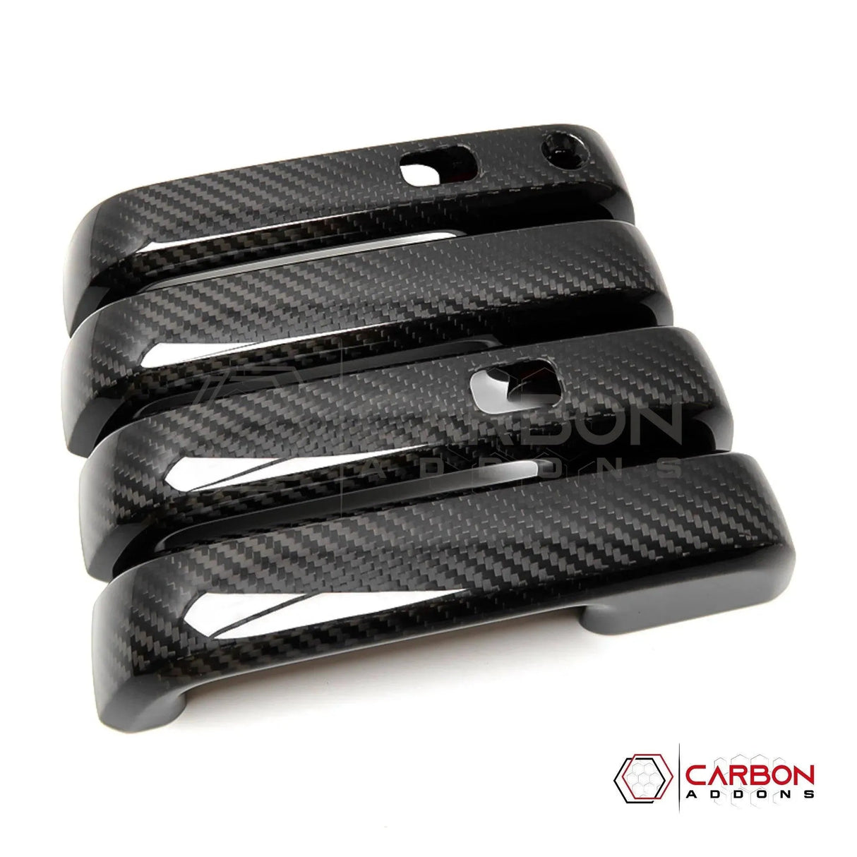 F150 2015-2020 Exterior Door Handle Hard Carbon Fiber Cover