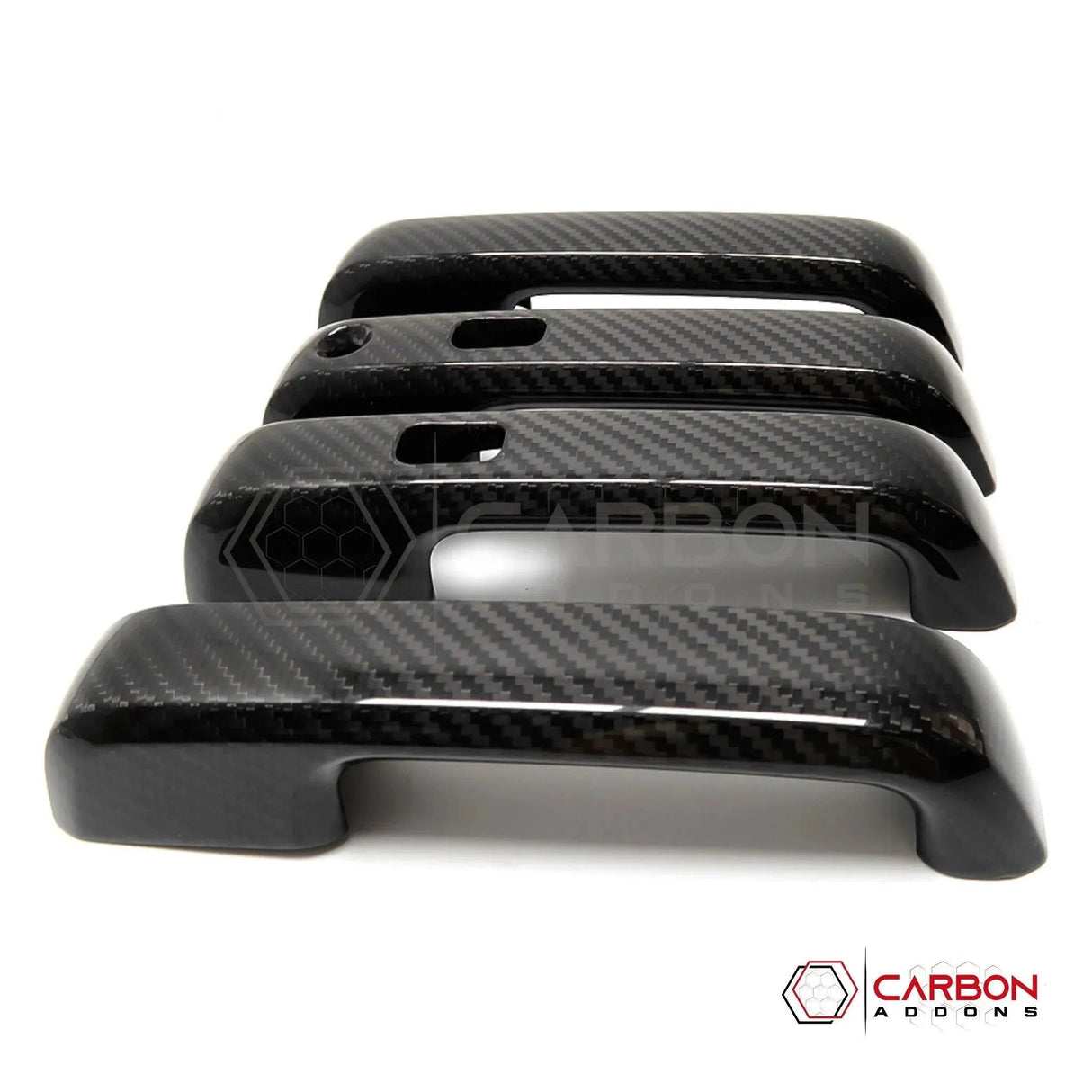 F150 2015-2020 Exterior Door Handle Hard Carbon Fiber Cover