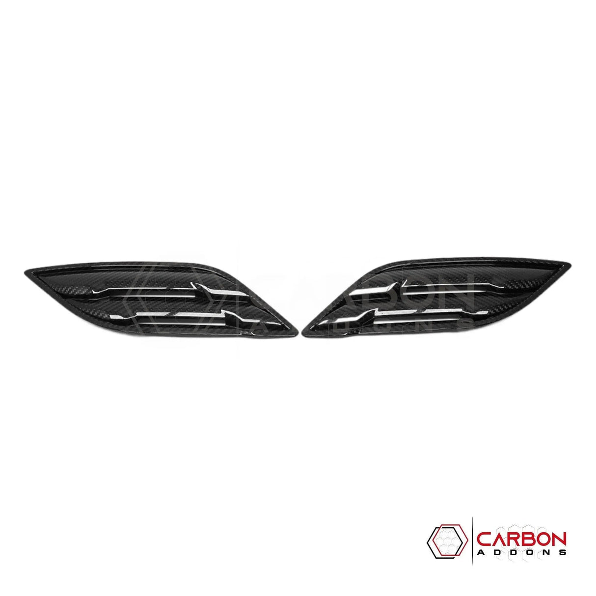 F150 2015-2020 Fender Vents Hard Carbon Fiber Cover