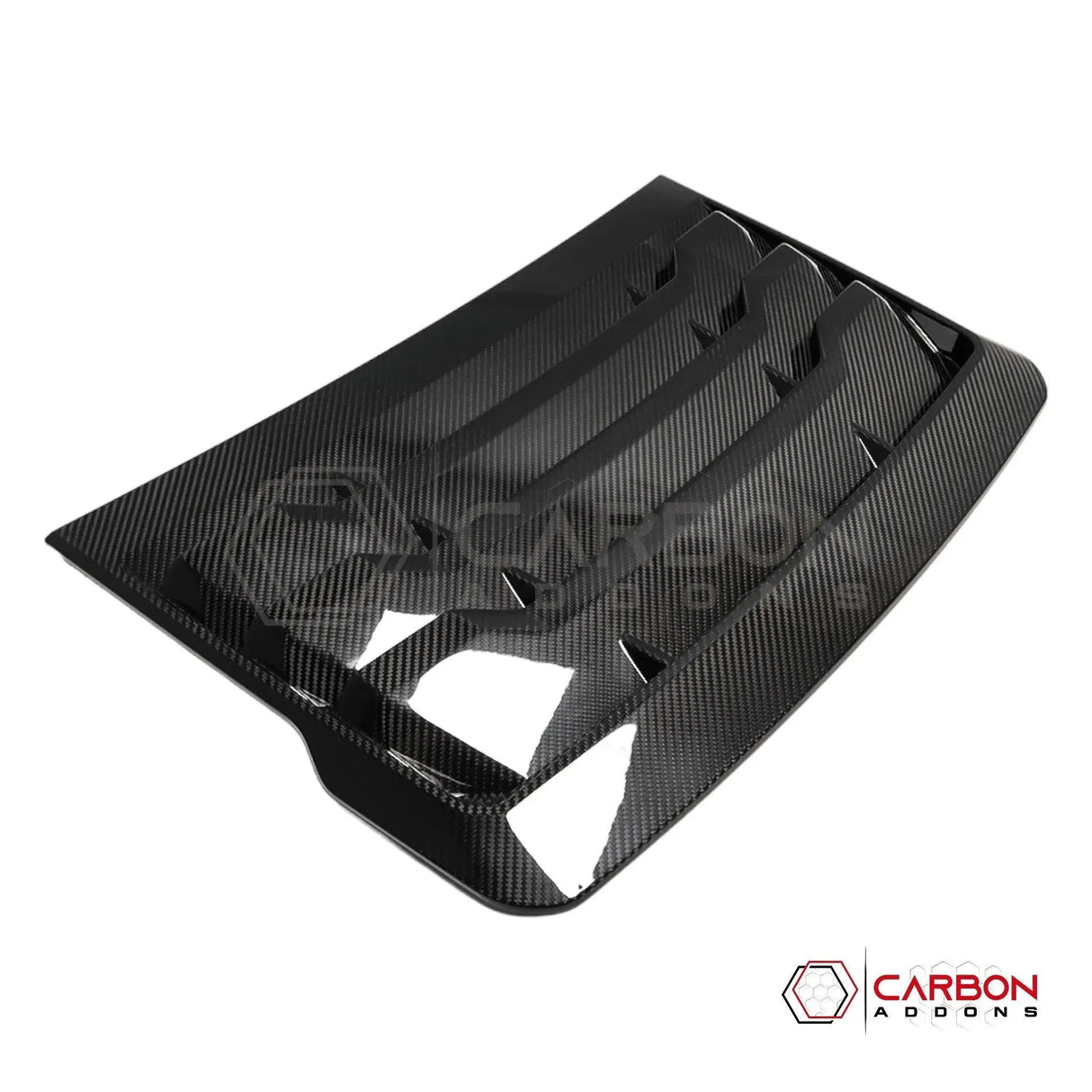 F150 2015-2020 Hood Vent Hard Carbon Fiber Cover