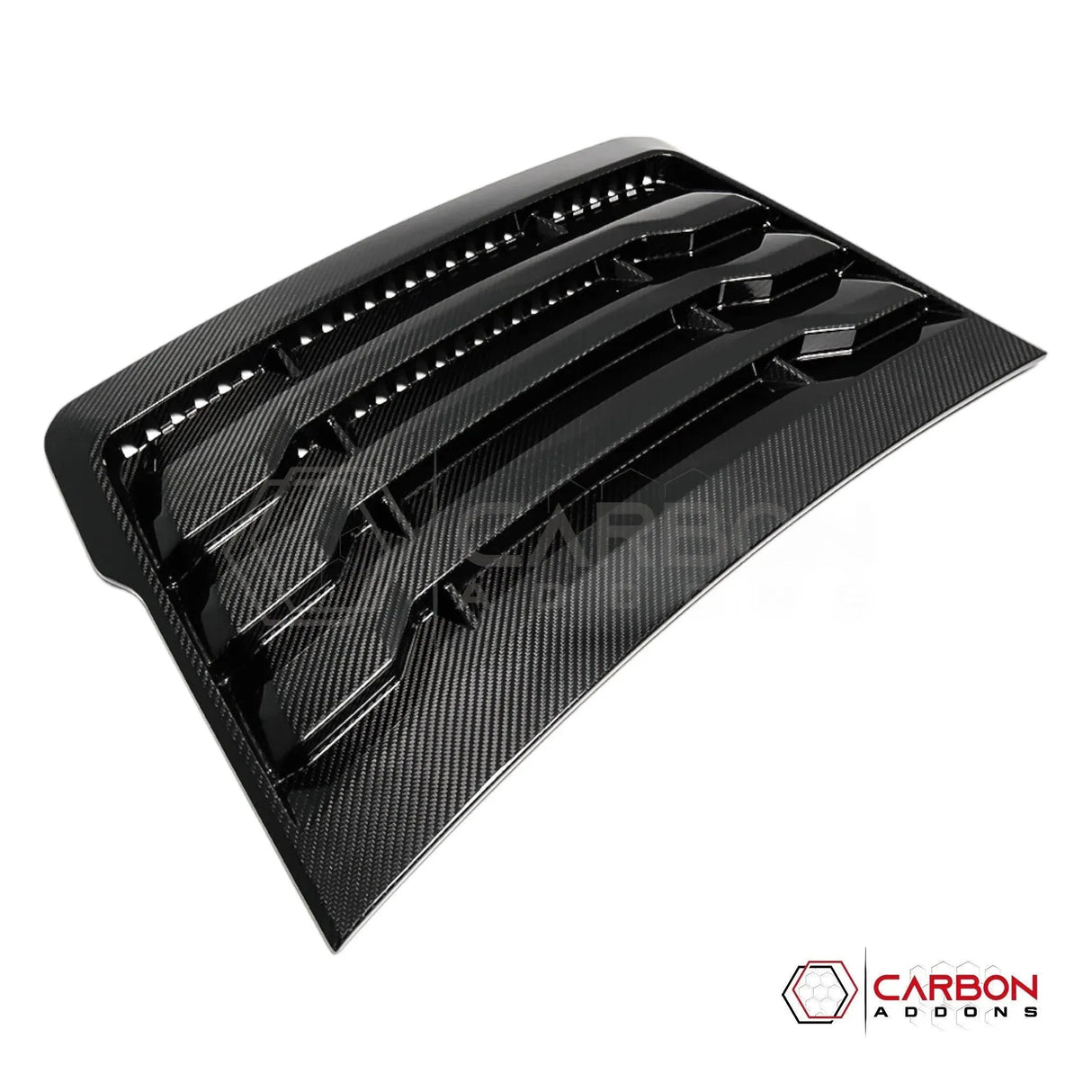 F150 2015-2020 Hood Vent Hard Carbon Fiber Cover