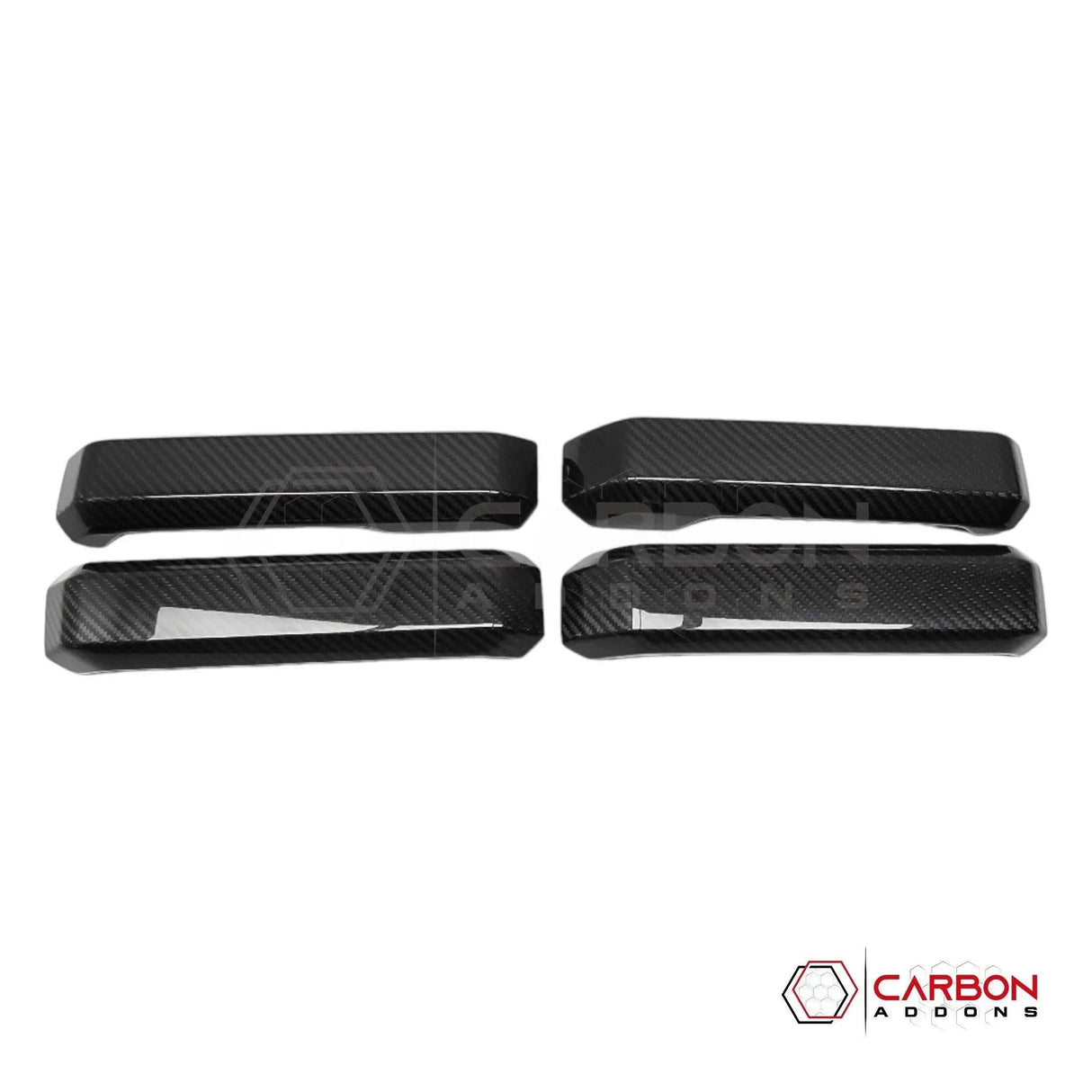 F150 2015-2020 Interior Door Handle Hard Carbon Fiber Cover