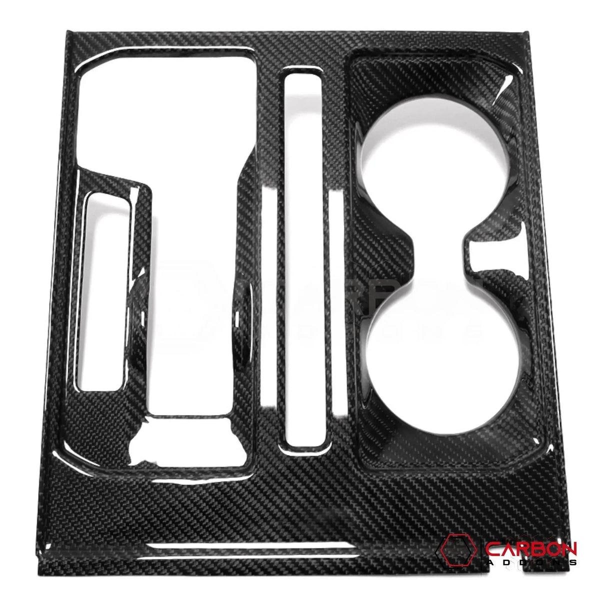 F150 2021-Up Center Console Hard Carbon Fiber Cover