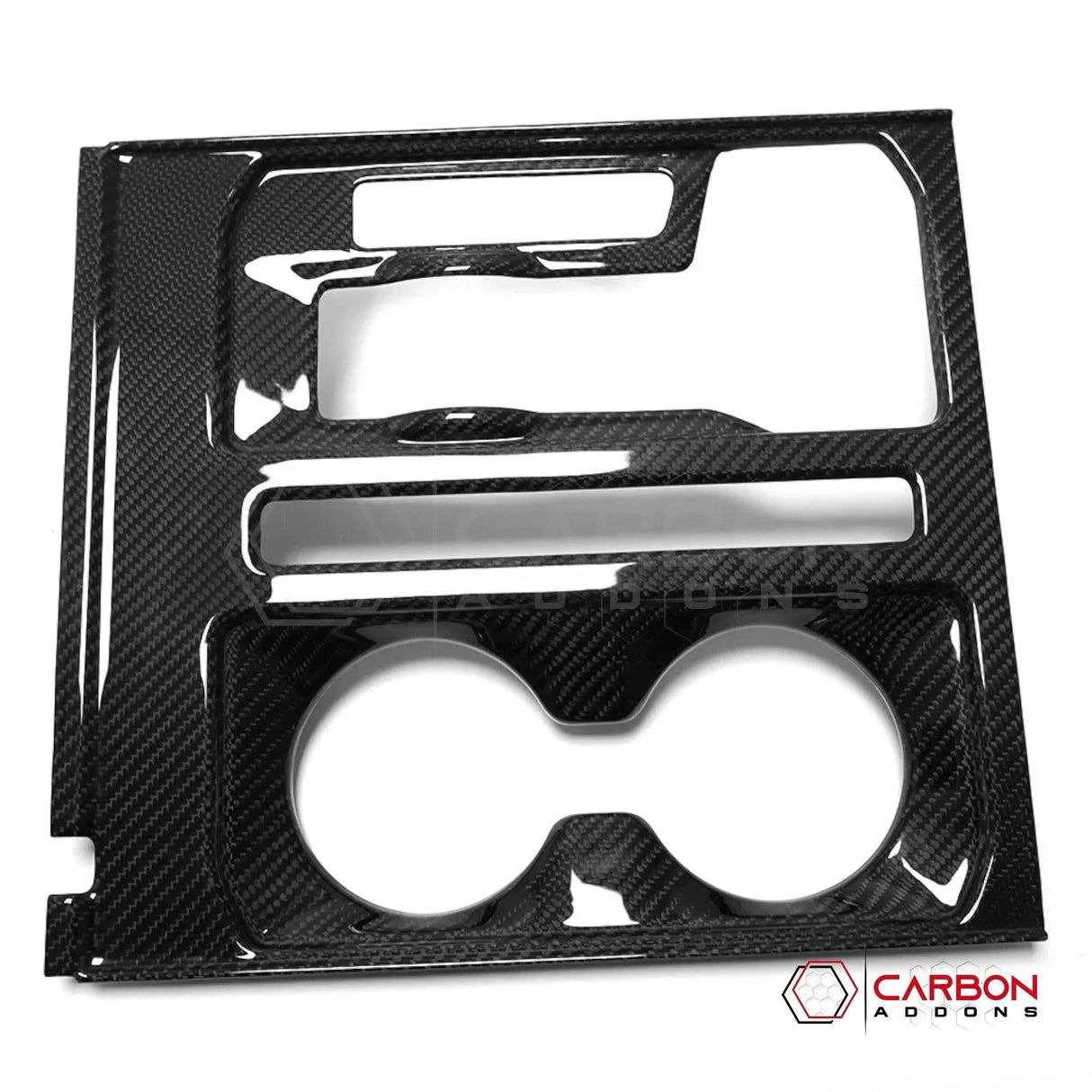 F150 2021-Up Center Console Hard Carbon Fiber Cover