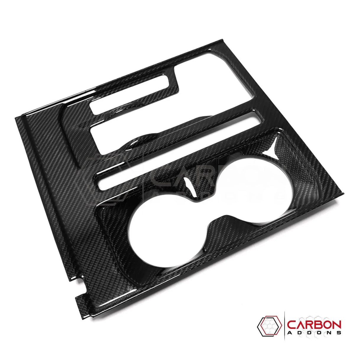 F150 2021-Up Center Console Hard Carbon Fiber Cover