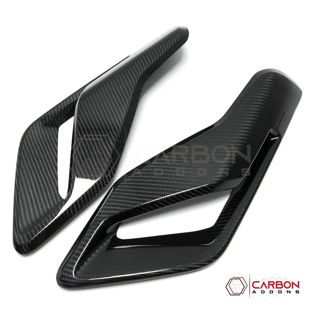 F150 2021-Up Fender Vents Hard Carbon Fiber Cover