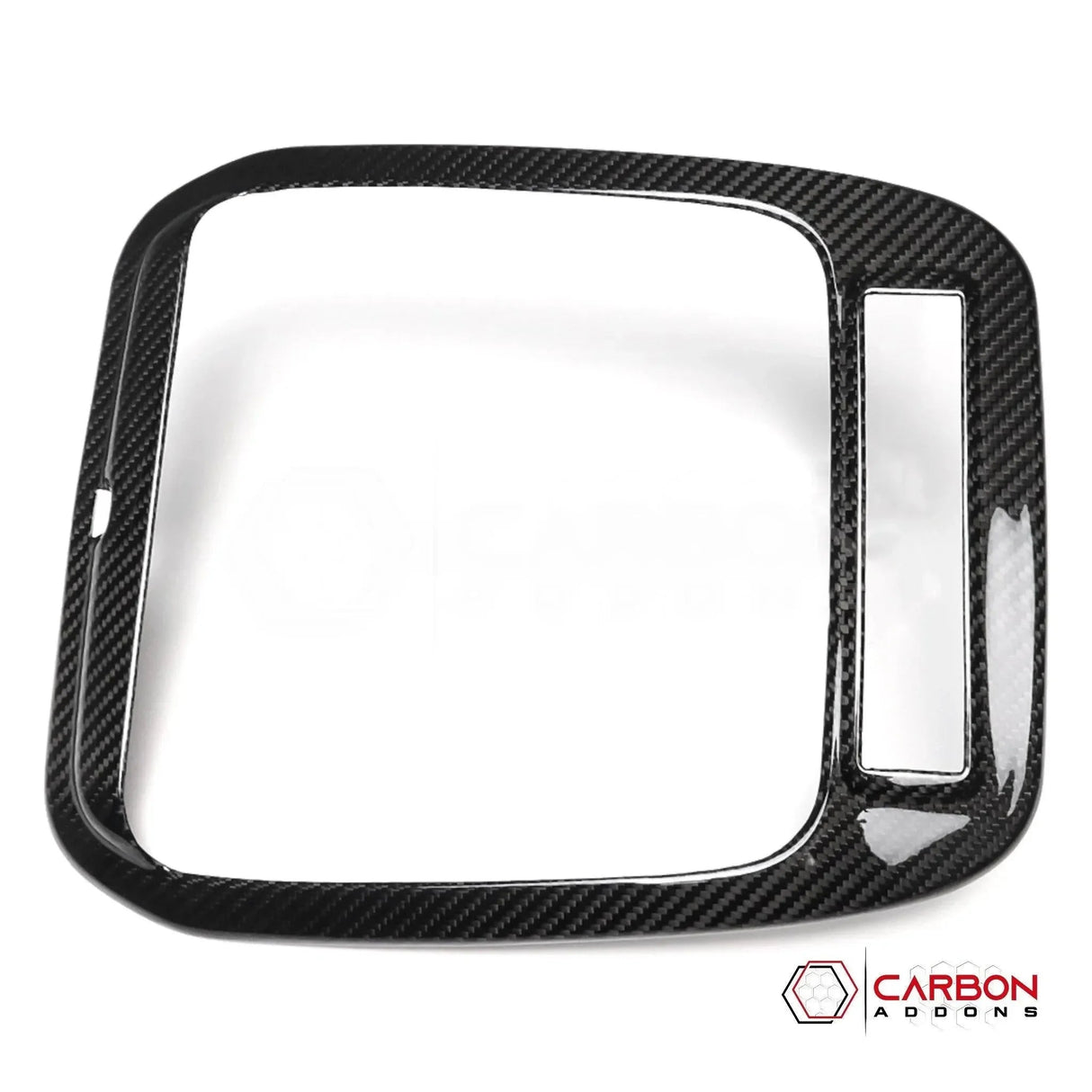 Real Carbon Fiber Overhead Light Trim Cover for 2021+ Ford F-150