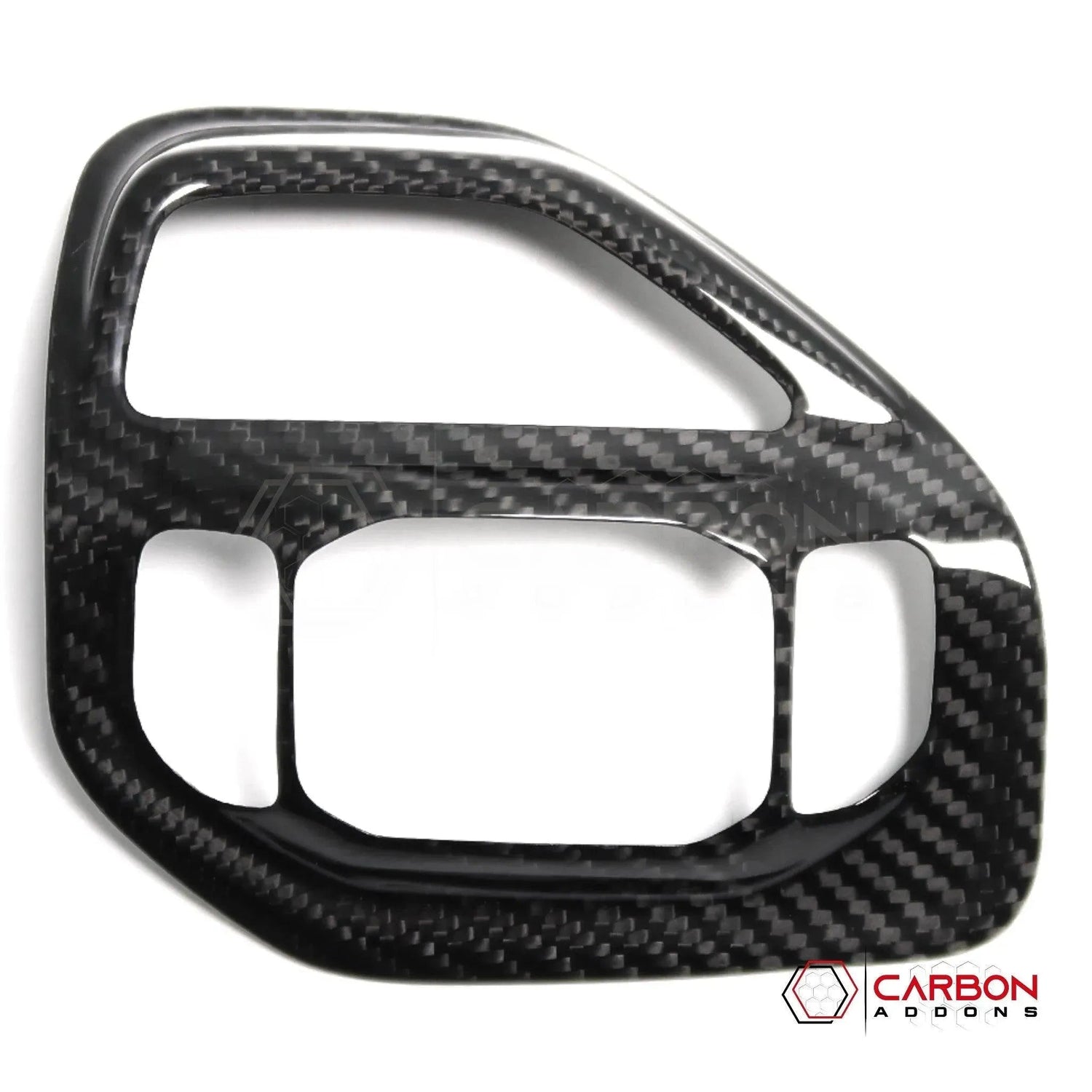 2019+ RAM 1500 TRX/RHO Driving Mode Selector Button Trim Hard Carbon Fiber Cover