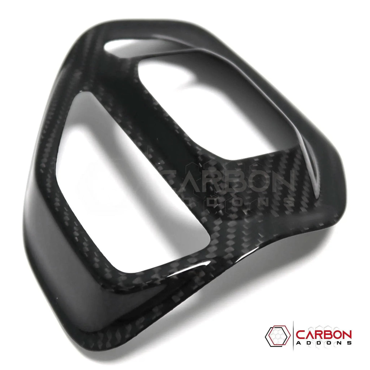 2019+ RAM 1500 TRX/RHO Driving Mode Selector Button Trim Hard Carbon Fiber Cover