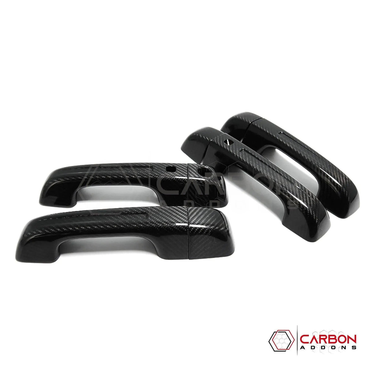 2019+ RAM 1500/TRX/RHO Exterior Door Handles Hard Carbon Fiber Cover