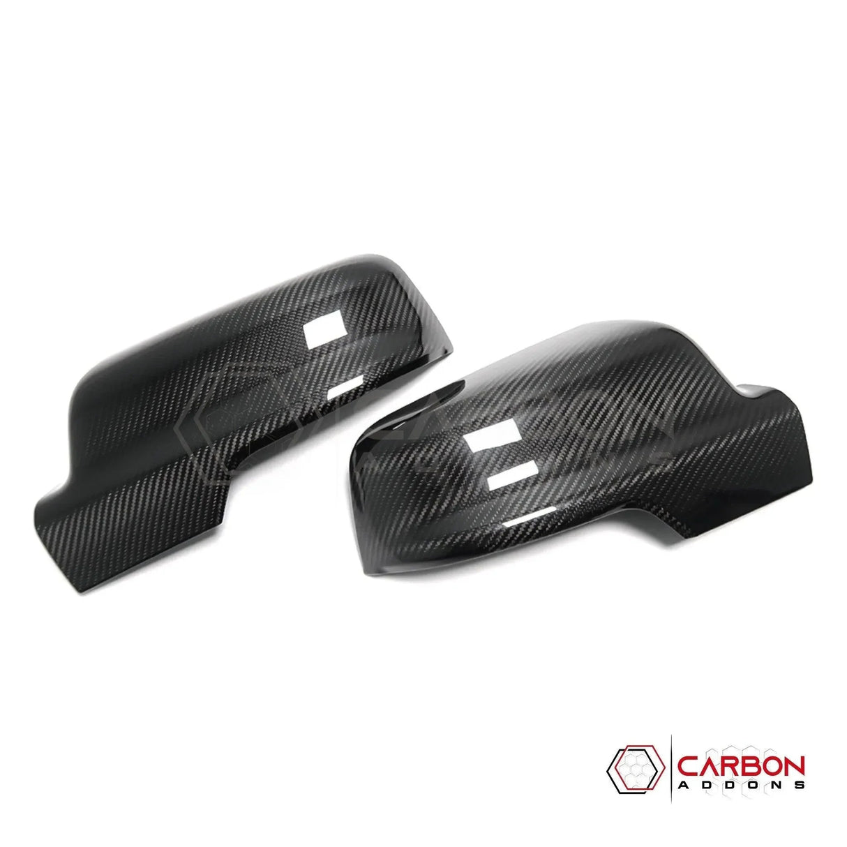2019+ RAM 1500/TRX/RHO Side View Mirror Hard Carbon Fiber Cover