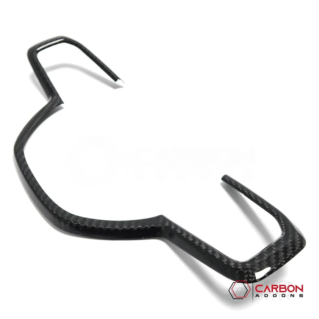 2019+ RAM 1500/TRX/RHO Steering Wheel Button Trim Hard Carbon Fiber Cover