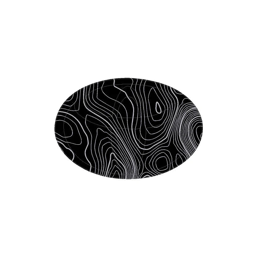 Front OEM Cover Topographic Overlays - *2024+ Tacoma / *2025+ 4Runner