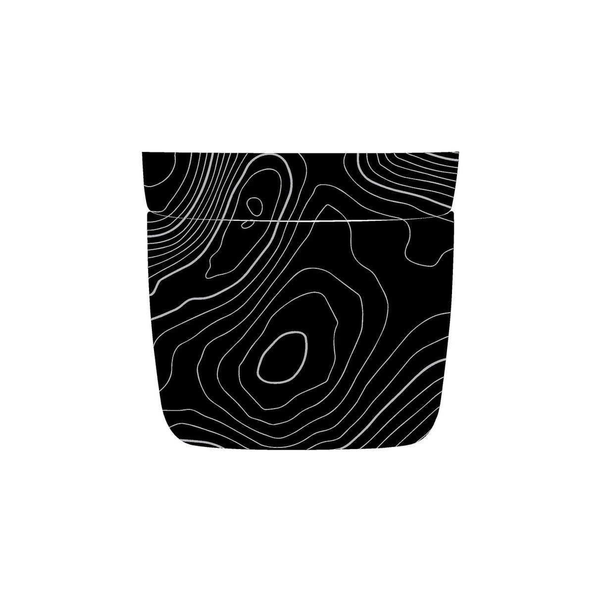 Topographic Rear Center Console Panel Protection - 2024+ Land Cruiser