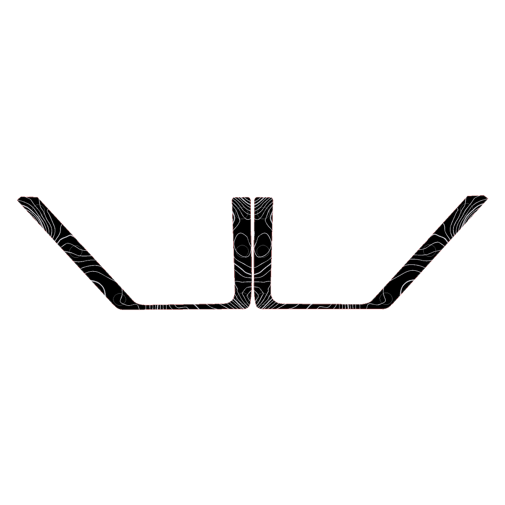 Topo Rear Door Net Trim Overlay Kit (Printed Series) - 2021+ Bronco