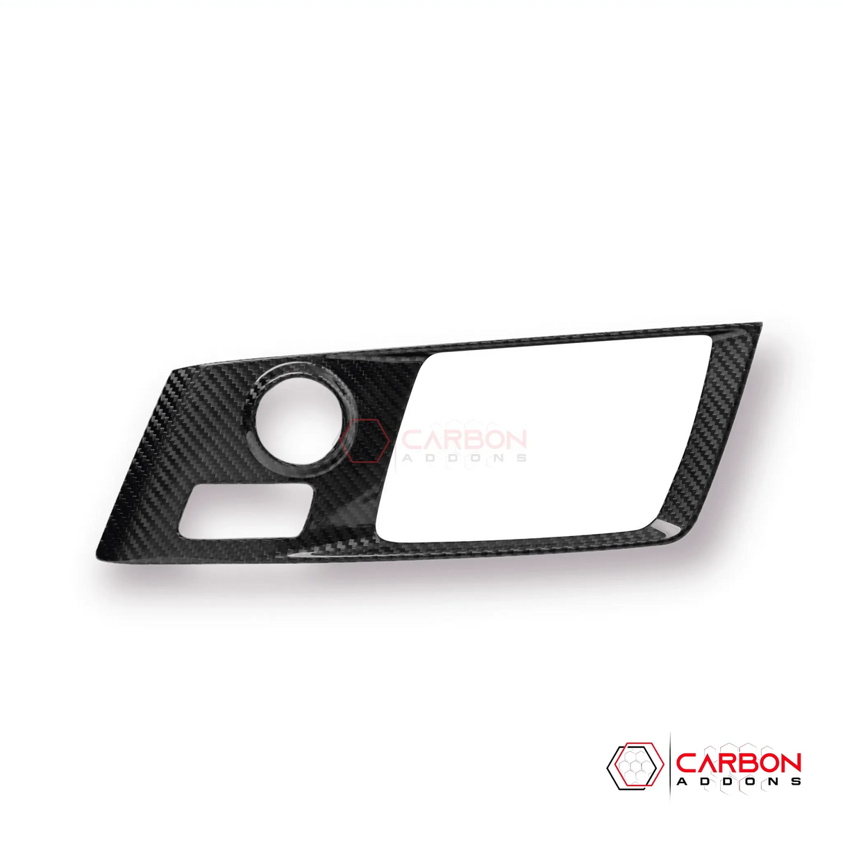 Corvette C7 Carbon Fiber Central Gear Shift Panel Trim Cover | 2014-2019 Chevrolet Corvette C7