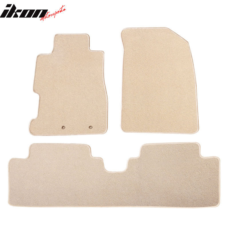 2001-2005 Honda Civic Best Car Floor Mats - 3PC Nylon Set - IKON